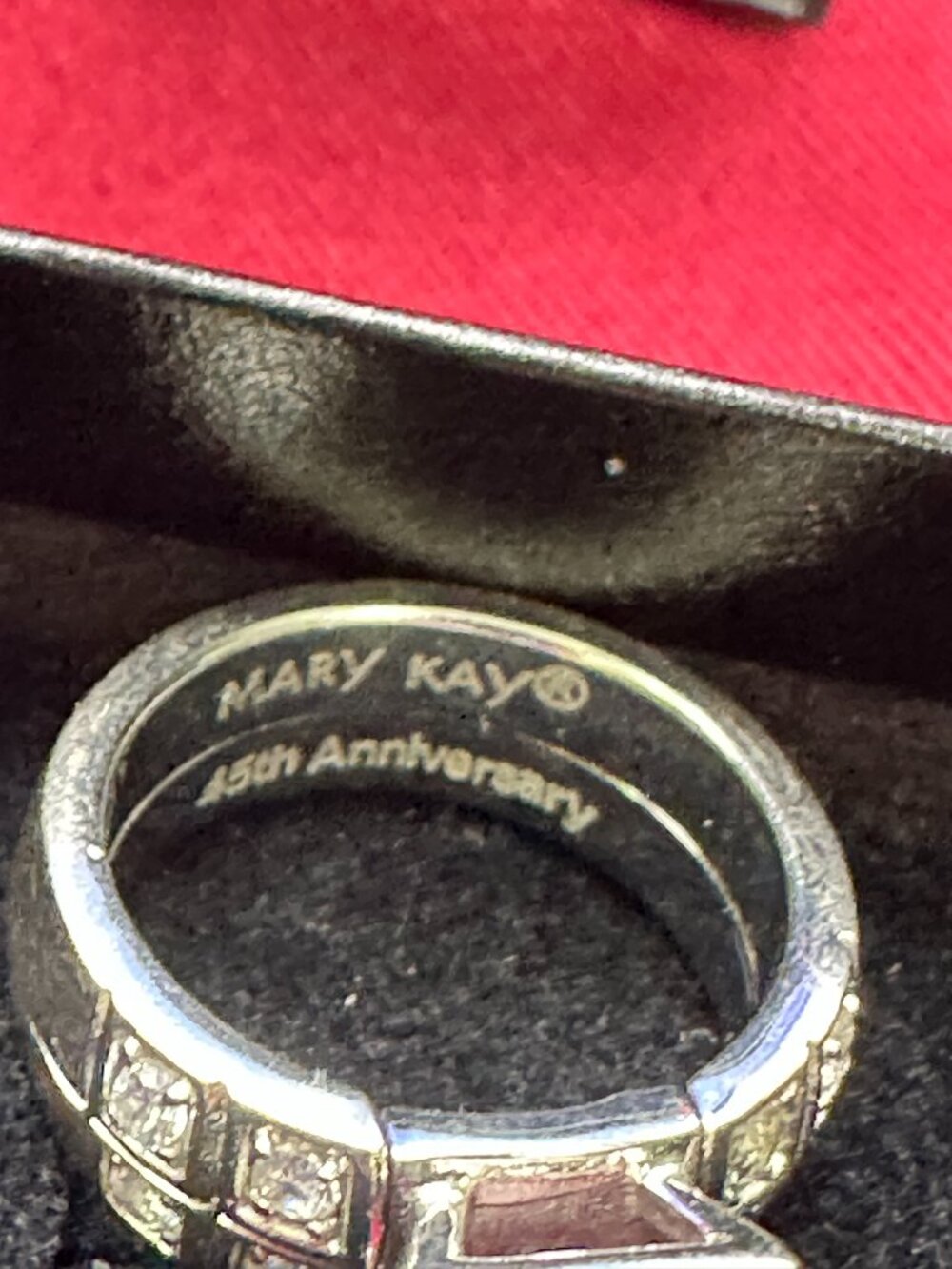 Lab Created Pink Sapphire Ring Size 6.5 - Picture 7 of 14
